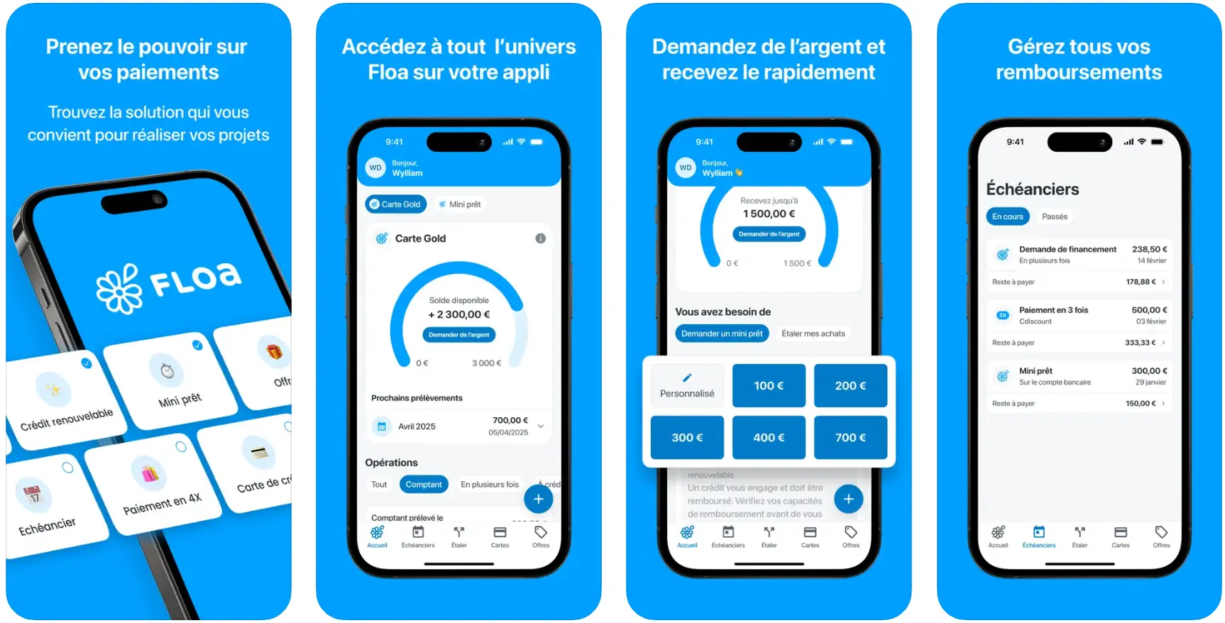 Application de Floa
